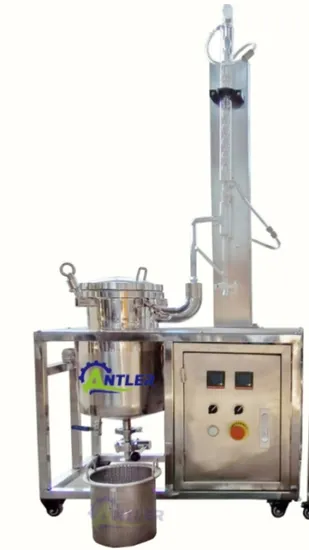 20 Liter Lab Type Herb Extractor Stainless Steel Essential Oil Distiller
